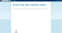 Desktop Screenshot of charminghairbeauty.blogspot.com