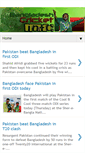 Mobile Screenshot of bangladeshcricketinfo.blogspot.com