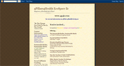Desktop Screenshot of 4pillars4health.blogspot.com