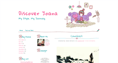 Desktop Screenshot of discoverjoana.blogspot.com