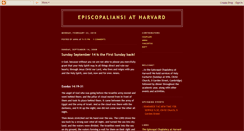 Desktop Screenshot of episcopalians-at-harvard.blogspot.com
