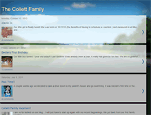Tablet Screenshot of dandgcollett.blogspot.com