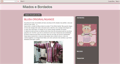 Desktop Screenshot of miadosebordados.blogspot.com