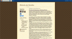 Desktop Screenshot of historia5tosociales.blogspot.com