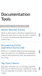 Mobile Screenshot of documentationtools.blogspot.com