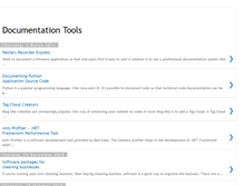 Tablet Screenshot of documentationtools.blogspot.com