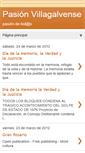 Mobile Screenshot of pasionvillagalvense.blogspot.com