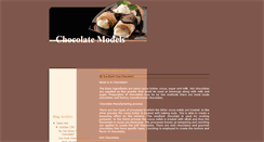 Desktop Screenshot of my-chocolate-models.blogspot.com