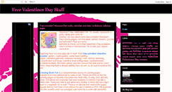 Desktop Screenshot of freevalentinesdaystuff.blogspot.com