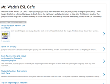 Tablet Screenshot of eslcafe.blogspot.com