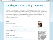 Tablet Screenshot of laargentinaqueyoquiero.blogspot.com