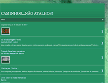 Tablet Screenshot of caminhosnaoatalhos.blogspot.com