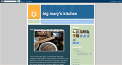 Desktop Screenshot of bigmaryskitchen.blogspot.com