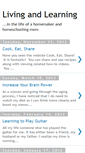 Mobile Screenshot of homeschoolmom-livingandlearning.blogspot.com