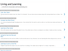 Tablet Screenshot of homeschoolmom-livingandlearning.blogspot.com