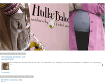 Tablet Screenshot of hullabaloomaternity.blogspot.com