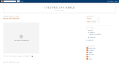 Desktop Screenshot of cultureinvisible.blogspot.com