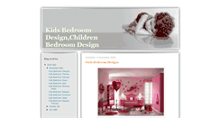 Desktop Screenshot of kidsbedroomdesign.blogspot.com