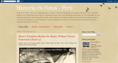 Desktop Screenshot of historiaenfotosperu.blogspot.com