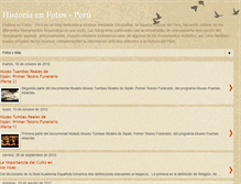 Tablet Screenshot of historiaenfotosperu.blogspot.com