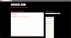 Desktop Screenshot of inkagol.blogspot.com