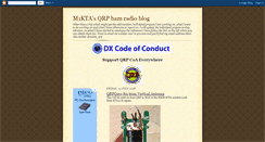 Desktop Screenshot of m1kta-qrp.blogspot.com