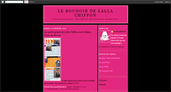 Desktop Screenshot of lallachiffon.blogspot.com