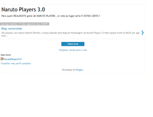 Tablet Screenshot of narutoplayers30.blogspot.com