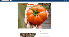 Desktop Screenshot of mygardendreams.blogspot.com