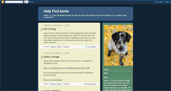 Desktop Screenshot of findannie.blogspot.com