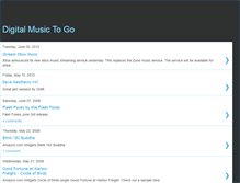 Tablet Screenshot of digitalmusictogo.blogspot.com