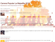 Tablet Screenshot of carrerapopularlamajadilla.blogspot.com