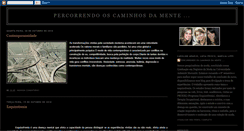 Desktop Screenshot of oscaminhosdamente.blogspot.com