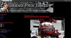 Desktop Screenshot of grandprixgirlsf1-en.blogspot.com