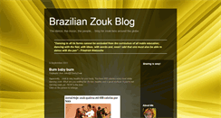 Desktop Screenshot of brazilianzouk.blogspot.com