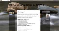 Desktop Screenshot of megawisata.blogspot.com