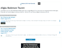 Tablet Screenshot of allgaeu-bodensee-touren.blogspot.com