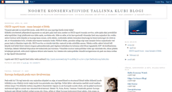 Desktop Screenshot of konservatiivid.blogspot.com