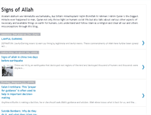 Tablet Screenshot of allahmiracle.blogspot.com