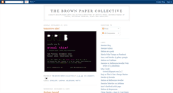 Desktop Screenshot of brownpapercollective.blogspot.com