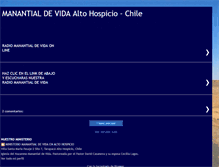 Tablet Screenshot of ministeriomanantialdevida.blogspot.com