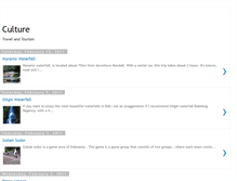 Tablet Screenshot of culture-indoneisa.blogspot.com