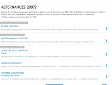 Tablet Screenshot of alternances2007.blogspot.com