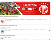 Tablet Screenshot of escolinhadoamerica.blogspot.com
