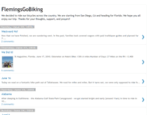 Tablet Screenshot of flemingsgobiking.blogspot.com
