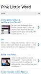 Mobile Screenshot of pink-little-world-luuh.blogspot.com
