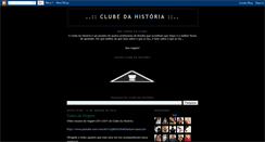 Desktop Screenshot of clubedahistoriadf.blogspot.com