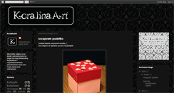 Desktop Screenshot of koralinaart.blogspot.com