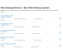 Tablet Screenshot of hostingplans.blogspot.com