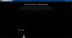Desktop Screenshot of hunksbikiniunderwears.blogspot.com